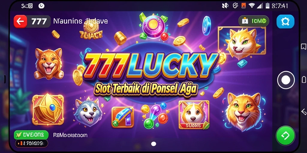 Tampilan gameplay Slot yang seru dan menarik di 777LUCKY.