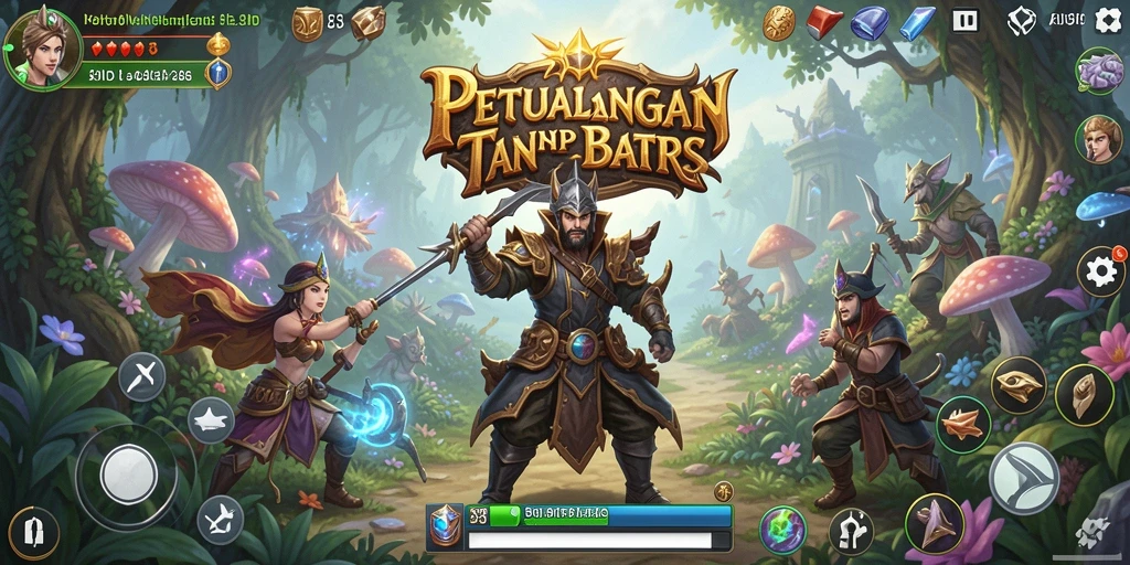 Screenshot 8ID menunjukkan aksi RPG yang mendebarkan dan grafis yang memikat.