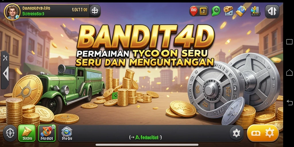 Gameplay seru dari BANDIT4D saat Anda membangun bisnis.
