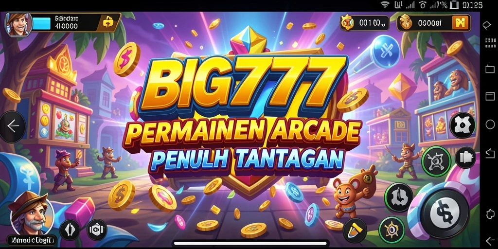 Screenshot gameplay BIG777 yang menunjukkan grafik menawan dan tantangan seru.