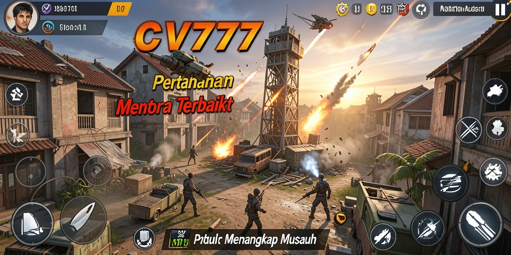 Gameplay seru Tower Defense di CV777 yang menantang.