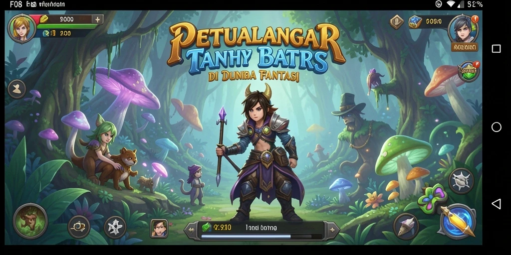 Gameplay F08 menampilkan petualangan mendebarkan dengan latar belakang yang indah.