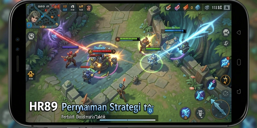 Tampilan gameplay menegangkan dari HR89 dengan berbagai strategi.