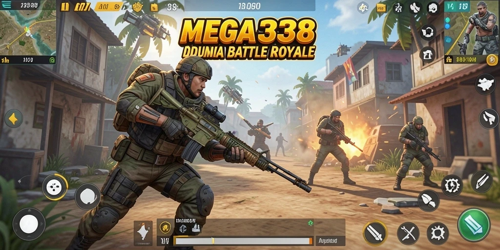 Tampilan menegangkan saat pertempuran di MEGA338.