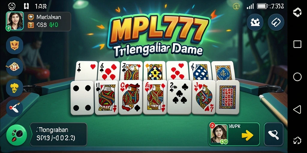 Screenshot gameplay MPL777 menunjukkan aksi seru permainan Domino.