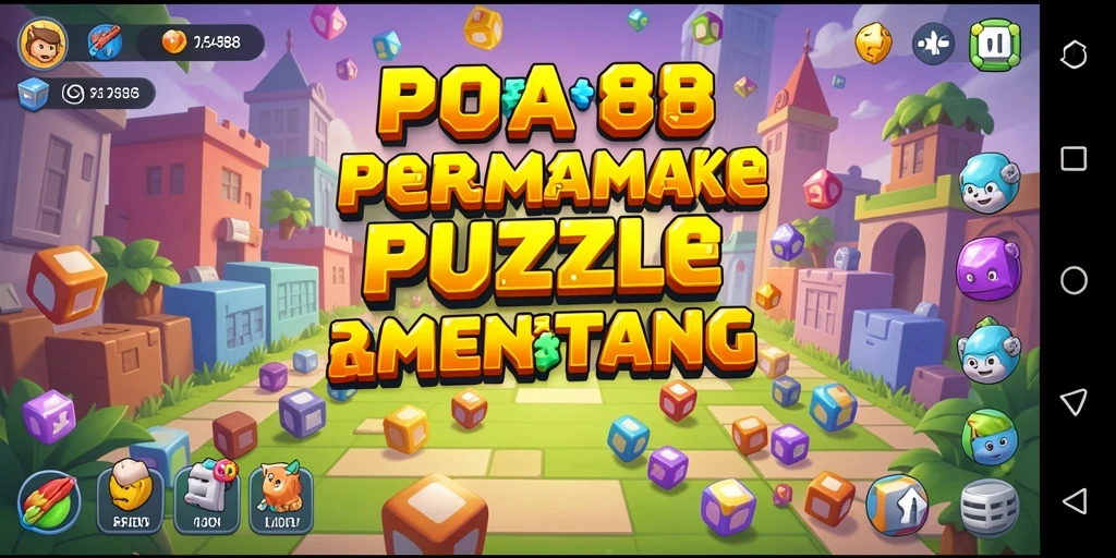 Screenshot gameplay POA88 dengan teka-teki yang menarik dan seru.