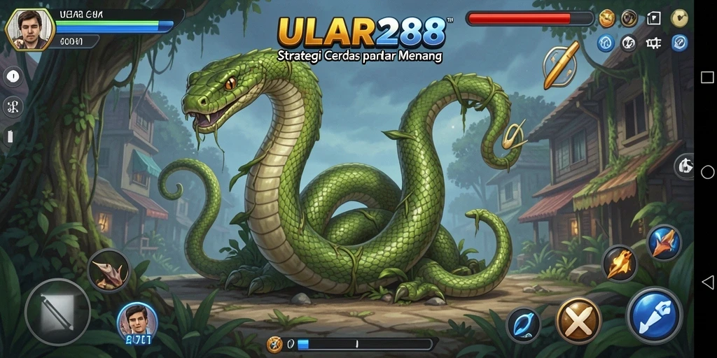Tampilan gameplay ULAR288 yang menegangkan dan penuh strategi.